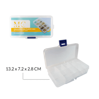 Organizador plastico mc tools 13.2x7.2x2.8cm x und