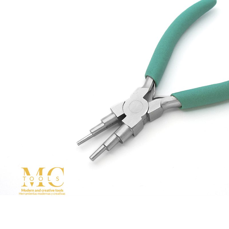 Pinza MC & TOOLS punta redonda 6 en 1 / x unidad / REF-08832