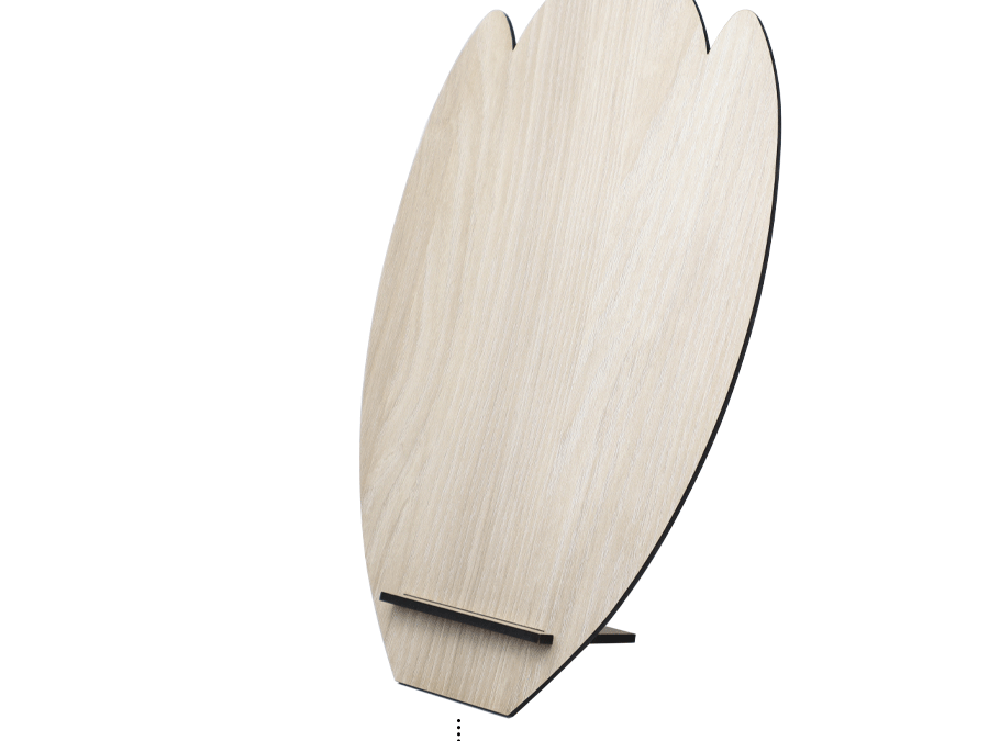 Exhibidor madera MDF para collar 20 x 35 CM / x unidad / Ref-08862 / REF-08862