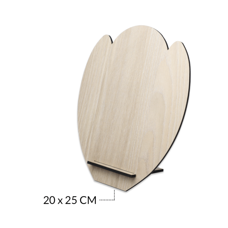 EXHIBIDOR MADERA MDF PARA COLLAR 20 X 25 MM / X UNIDAD / REF-08863 / REF-08863