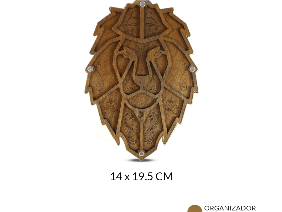 Organizador MDF Leon 16 contenedores 14 x 19.5 cm / x und / Ref-08907