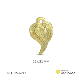 Dije zamak corazon paquete x 3 unidades