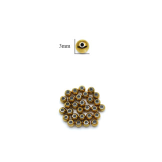 Balin acero macizo 3mm x 12und