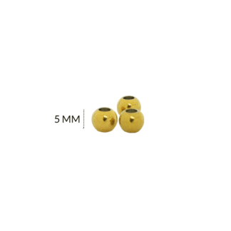Balin en acero macizo boca ancha 5mm x 12und