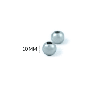 Balin acero macizo boca ancha 10mm x 6und