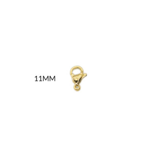Broche en acero picoloro 11mm x 6und
