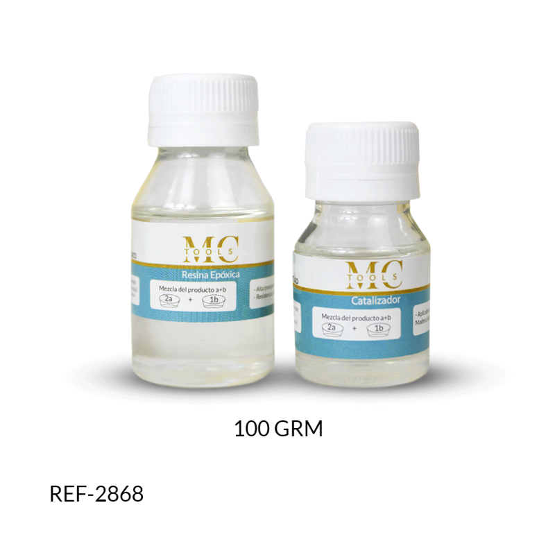 Resina epoxica + catalizador X 100 GRM / x duo / ref-2868 / REF-2868