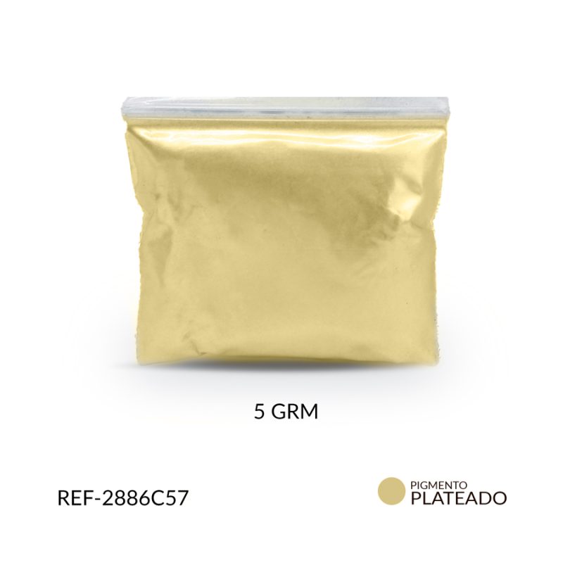 Pigmento natural dorado / paquete x 5 gramos-aprox / Ref-2886C57 / Ref-2886C57