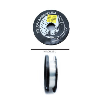 Nylon barracuda 25 libras cal 50 rollo x90 metros