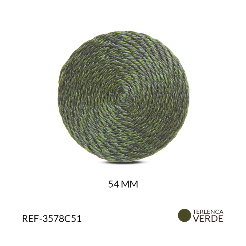 BASE PARA ARETE EN TERLENCA VERDE x PAR / Ref-3578C51