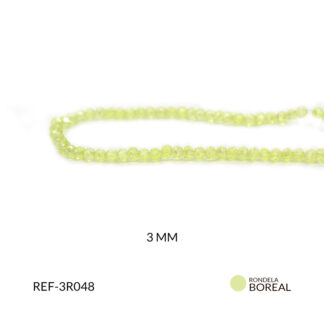 Róndela amarillo traslucido boreal 3mm
