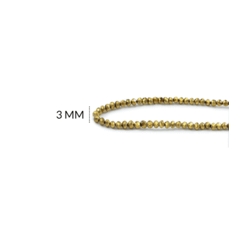 Róndela dorado metalizado 3mm