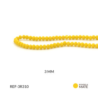 Róndela amarillo bandera mate 3mm