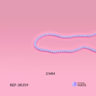 Rondela hielo azul royal 3mm