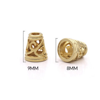 Terminal zamak puntera 9x8mm x6 unidades