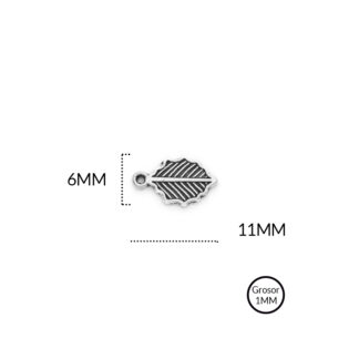 Dije zamak hoja 11x6mm x12 und