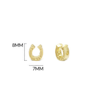 Separador zamak herradura 8x7mm paquete x6 und