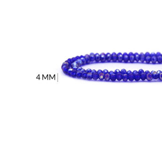 Róndela azul rey boreal 4mm