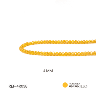 Róndela amarillo quemado boreal 4mm