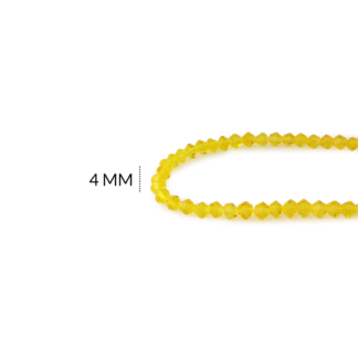 Rombo amarillo rombo traslucido 4mm