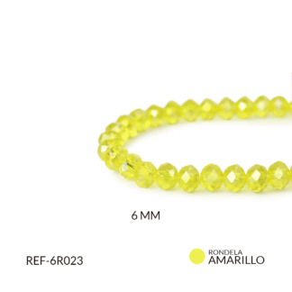 Róndela amarillo boreal 6mm