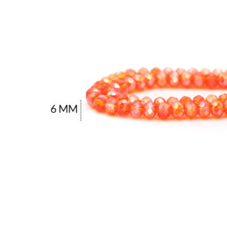 Róndela naranja oscuro boreal 6mm
