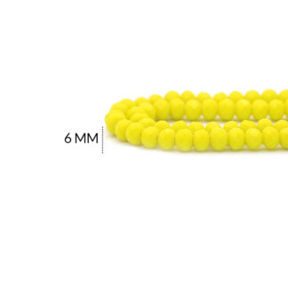 Róndela amarillo mate 6mm
