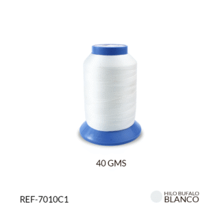 Hilo búfalo blanco B-46 rollo x40 gramos