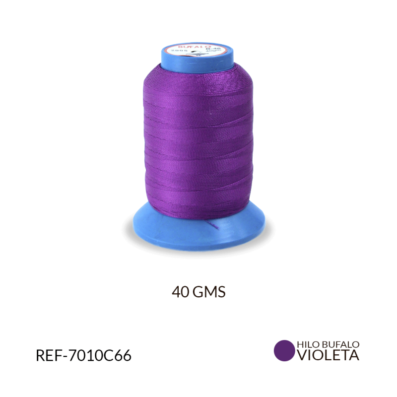 HILO BÚFALO MORADO B-46 / ROLLO x 40 GRM APROX / Ref-7010C66