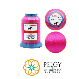 Hilo búfalo fucsia claro calibre 46 rollo x40 gramos