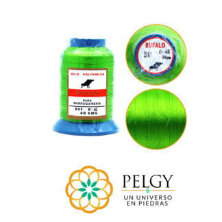 Hilo búfalo verde limón calibre 46 rollo x40 gramos