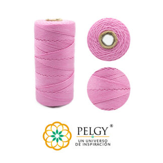 Hilo terlenca rosado #12 rollo x100 gramos