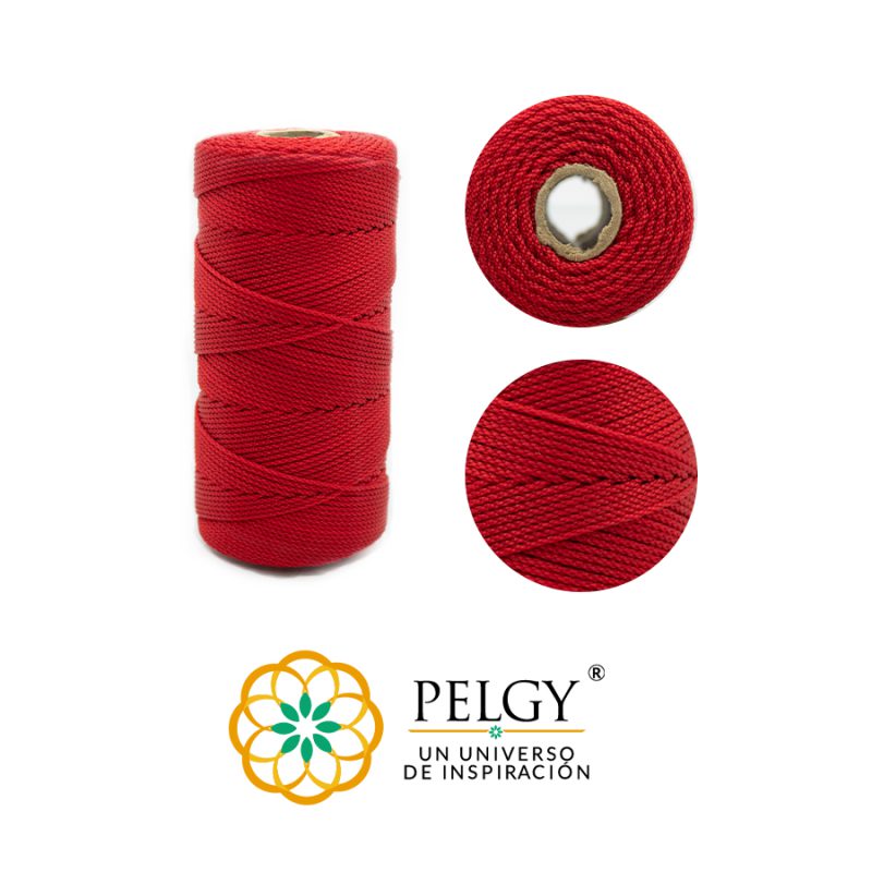Hilo terlenca #12 Rojo bandera (5) / x rollo / REF-7022C5