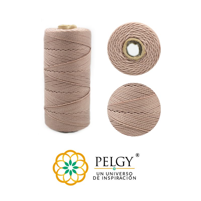 Hilo terlenca #12 beige (6) / por rollo / Ref-7022C6 / REF-7022C6