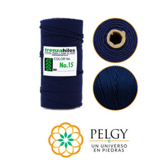 Hilo terlenca # 15 azul oscuro (11) x rollo