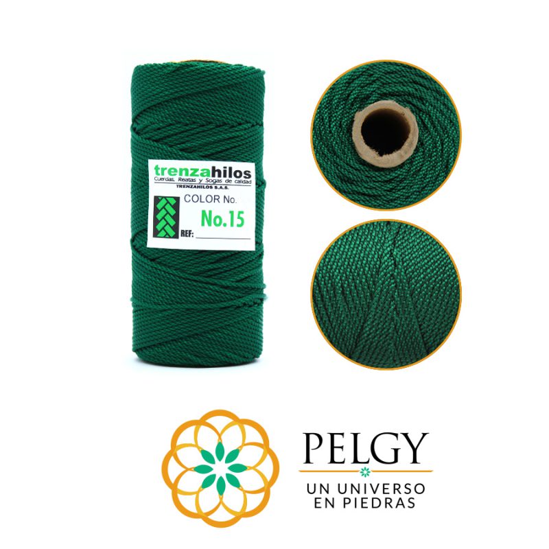HILO TERLENCA  # 15 VERDE CALI (13) / X ROLLO / REF - 7023C13 / REF - 7023C13