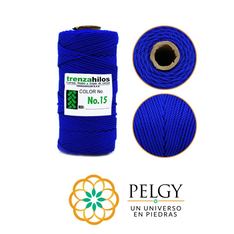 HILO TERLENCA # 15 AZUL REY (56) / x ROLLO / ref - 7023C56