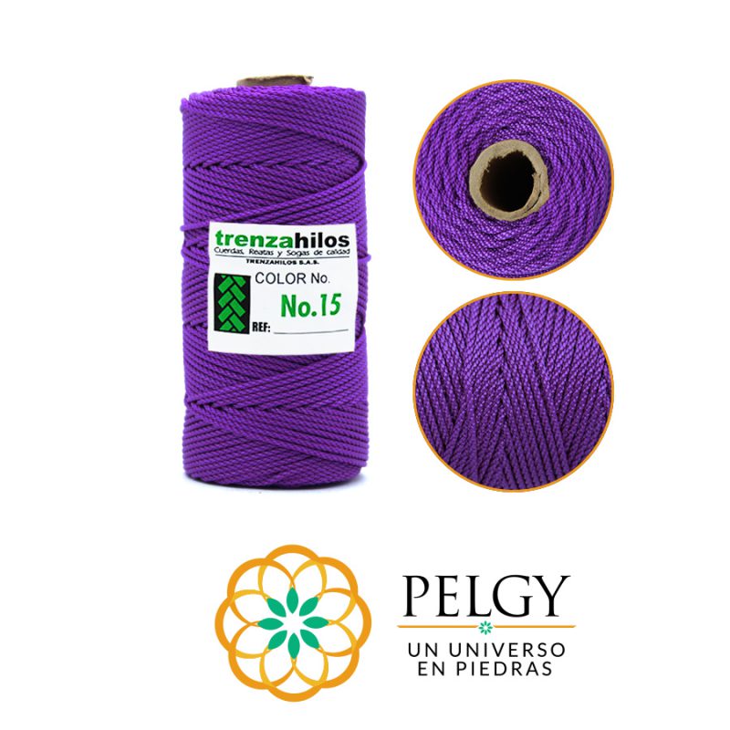 HILO TERLENCA # 15 MORADO PURPURA (66) / X ROLLO / REF – 7023C66 / ref - 7023C66