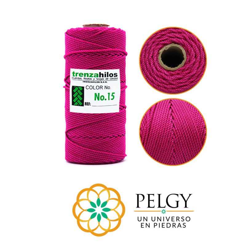 HILO TERLENCA # 15 FUCSIA OSCURO (86) / x ROLLO / REF-7023C86