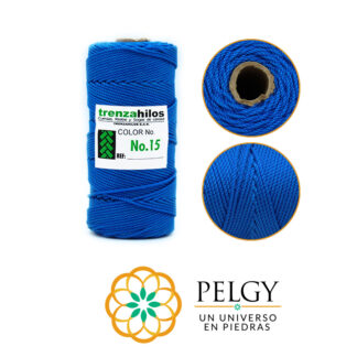 Hilo terlenca azul zafiro #15 rollo x100 gramos