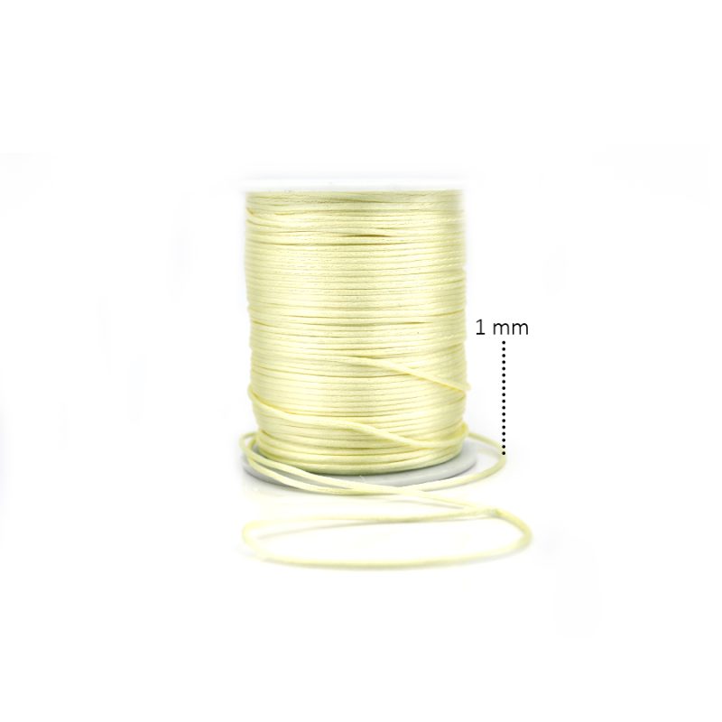 CORDON SEDA MARFIL (70) 1MM / x ROLLO / Ref-7030C70