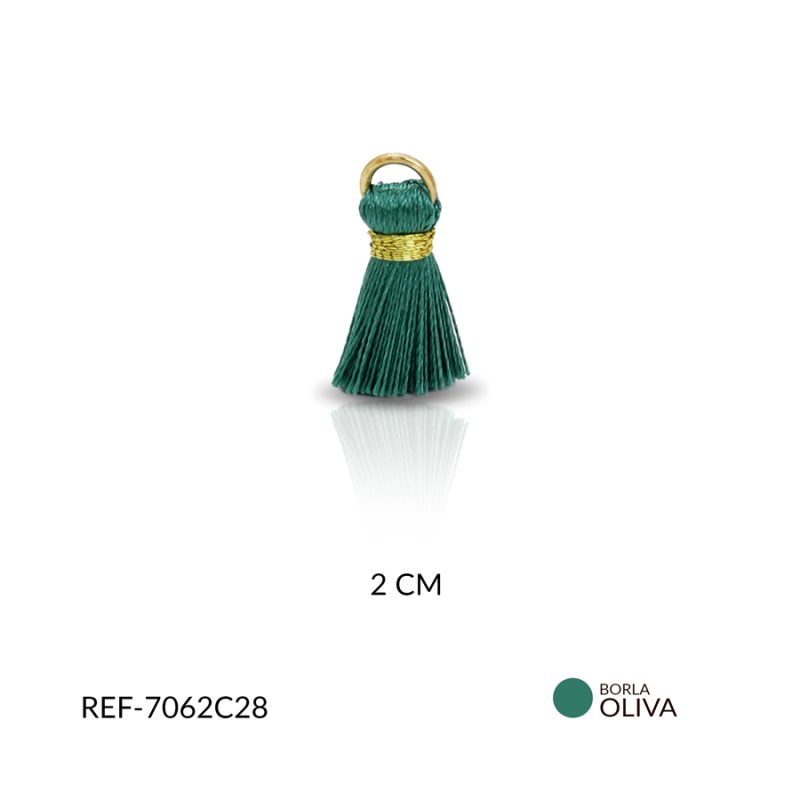 BORLA MINI OLIVA 2 CM / x UND / Ref-7062C28