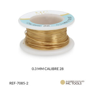 Alambre joyeria #28 0.3mm x rollo