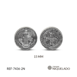 Separador zamak San Benito 15mm x6 unds