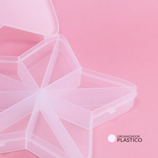 Organizador plástico estrella 18x17cm / x unidad / Ref-8745-7 / Ref-8745-7