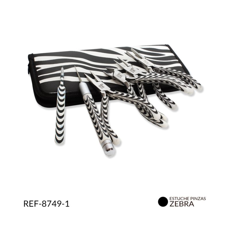 Estuche de pinzas zebra tool  x kit