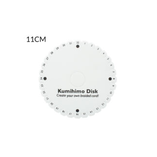 Kumihimo disco pequeño 11cm x und