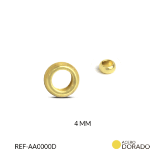 Separador acero arandela Juliana 4mm paquete x12 unidades