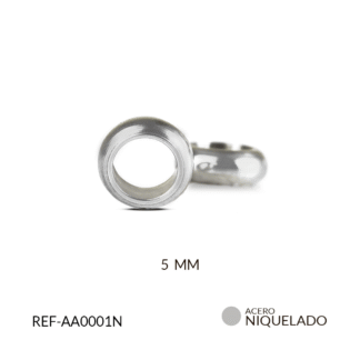 Separador acero arandela juliana 5 mm Paquete x 12 und