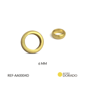 Arandela Acero Juliana 6mm paquete x6 und